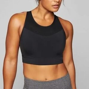 Athleta Gigi Black Sports Bra